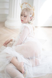 [Foto Cosplay] Cute Miss Sister-Bai Ye- - Matrimonio con fiori di perle