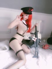 [Net Red COSER Photo] Anime blogger màu cam cam yo - tóc đỏ