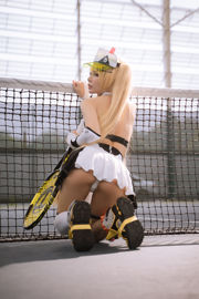[COS Welfare] Blogerka anime A Bao jest także dziewczyną-królikiem - Betsy Tennis Suit