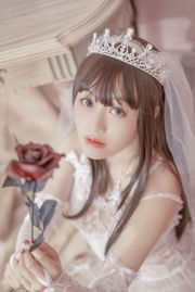 [Net Red COER Photo] Blogueiro de anime fora da cauda Mizuki - vestido de noiva