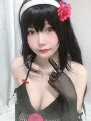[Foto Cosplay] Vanilla Meow Lulu - pijama Shiyu-senpai