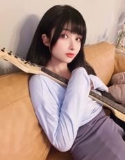 [ภาพถ่าย Net Red COSER] COS Welfare rioko Ryoko - Guitar Sister Lace-Up Skirt