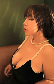 [Célébrité Internet COSER photo] Blogueur d'anime Mu Ling Mu0 - Écharpe noire de style Hong Kong