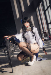 [Ảnh cosplay] Blogger anime Money Leng Leng-95 phong cách ngọc bích tuyệt đẹp-người hầu gái câm đen