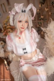 [Net Red COS] Pippi ist so süß – Pink Bunny