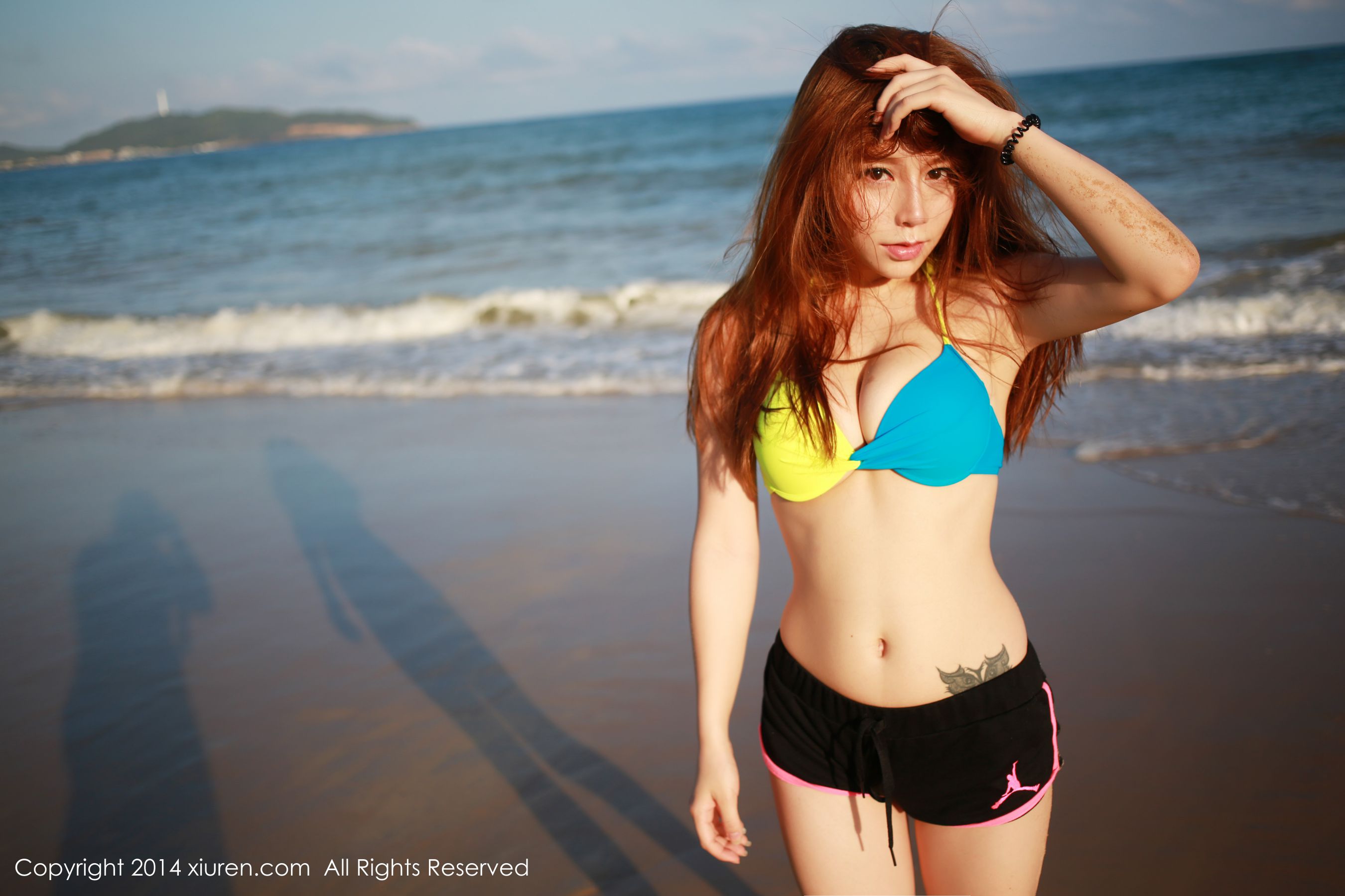 vétiver Jia Baoer "Bikini Photo by the Sea" [秀 人 网 XiuRen] No.157
