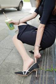 [IESS 奇思趣向] Si Xiangjia 837: Wan Ping의 "Sweet Frappuccino" 다리가 아름다운 스타킹