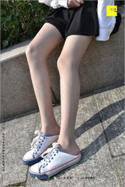 비단 발 도시락 181 루 오치 "지지의 비단-캔버스 신발 1"[IESS Wei Si Fun Xiang]