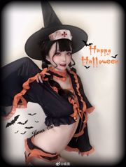 Weibo Coser Shima Aoi "Setan Kecil Halloween"