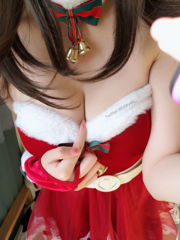 [Net Red COS] Słodkie dziewczyny sos do oczu duży diabeł w - Święty Mikołaj