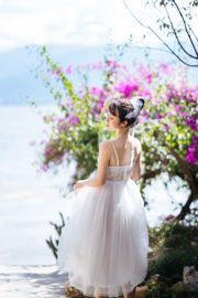 [Phúc lợi COS] Phúc lợi Weibo Ji Jingjiang - Cô gái mặc váy trắng của Jingxia