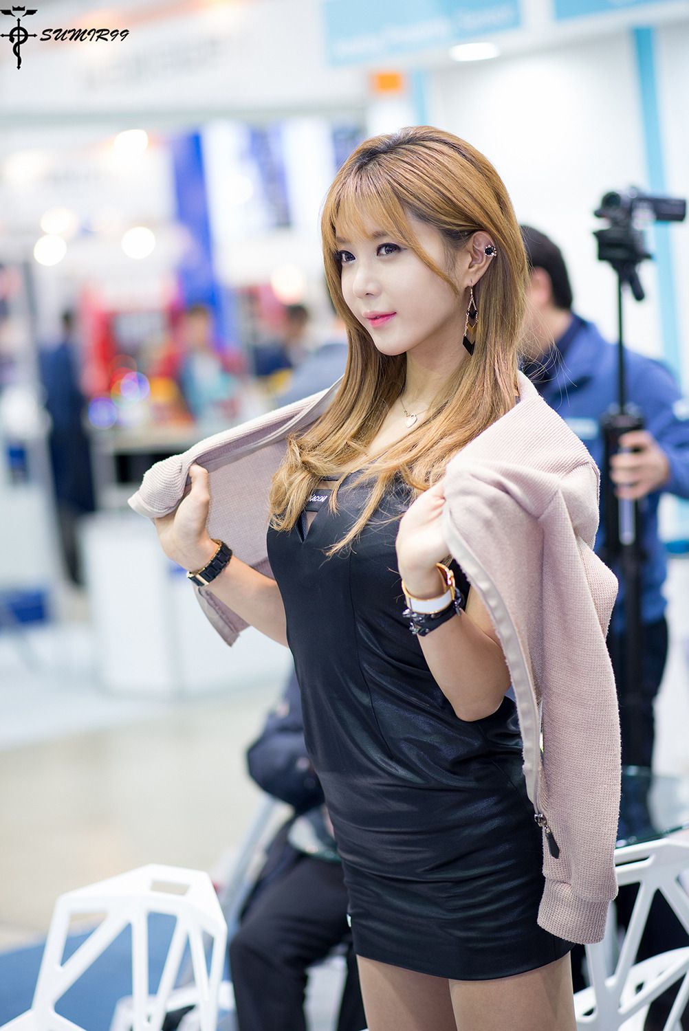 Collection de photos de "Seoul World of Automation Exhibition" par Xu Yunmei 허윤미, Show GIRL, Corée